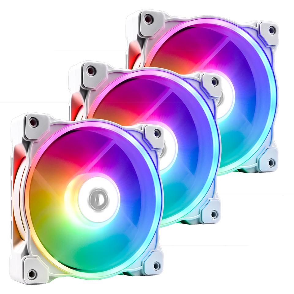 ID Cooling Case Fan ZF-12025-ARGB-TRIO-SNOW ID Cooling Case Fan ZF-12025-ARGB-TRIO-SNOW